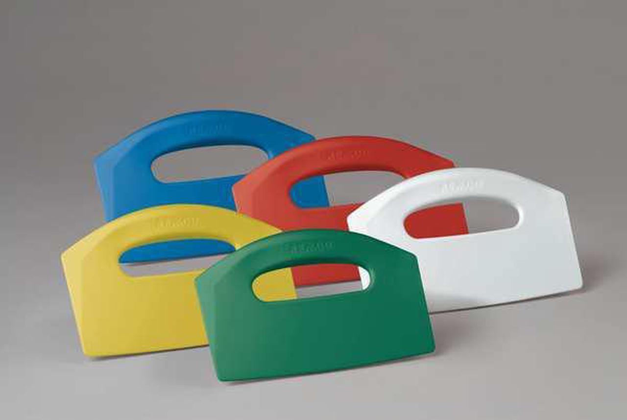 Alt view image 6 of 8 - REMCO 69603 Bench Scraper,Poly,Blue,8 1/2 x 5 In