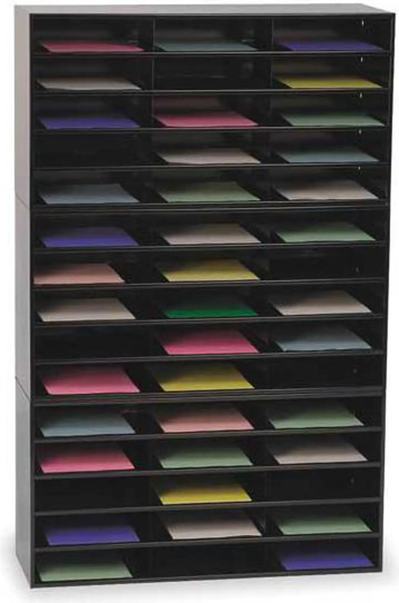 Alt view image 4 of 6 - DURHAM MFG 434-75 Literature Organizer,15 Compartments