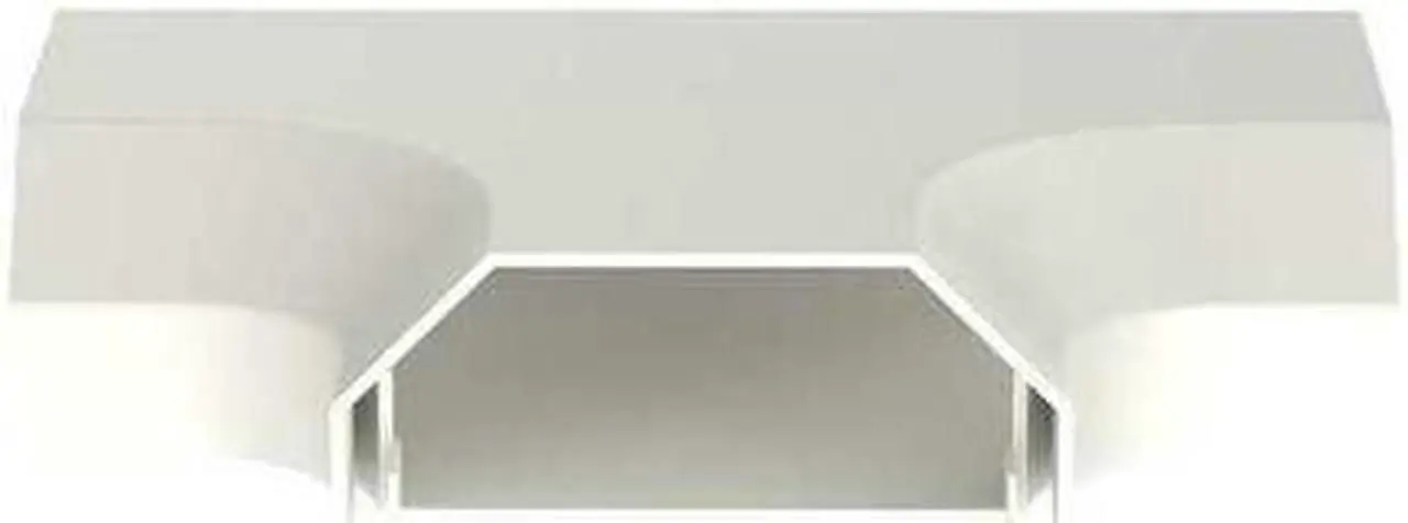Alt view image 3 of 8 - PANDUIT T70TIW Tee,Off White,PVC,T-70 raceway,Tees