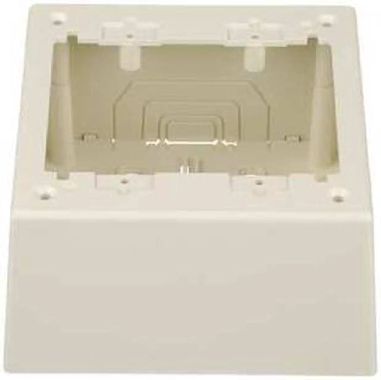 Alt view image 7 of 10 - PANDUIT JBP2DIW Junction Box, Gang, 2 Gang, PVC