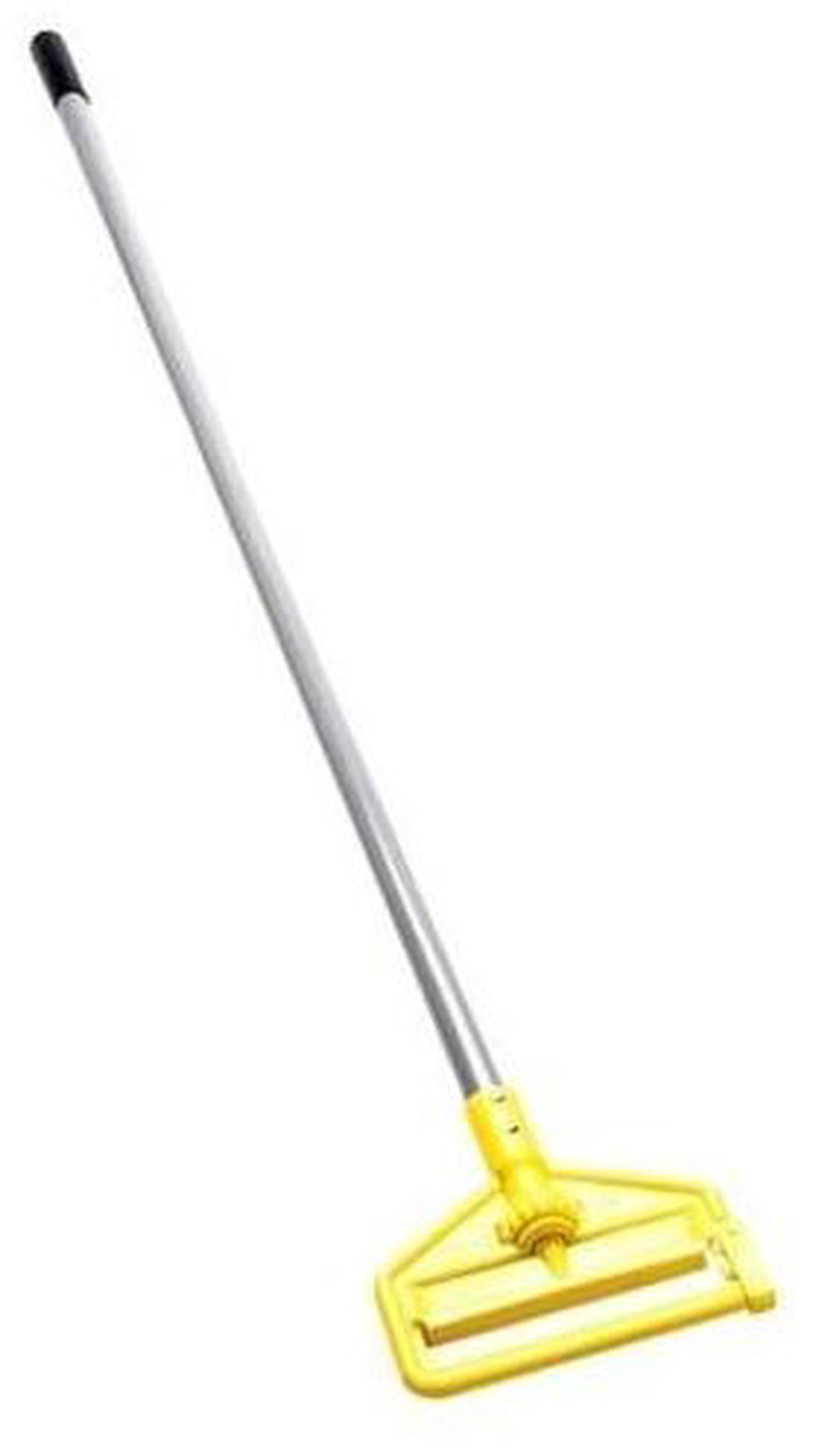 Alt view image 4 of 5 - RUBBERMAID COMMERCIAL FGH14600GY00 60 in Slide-On Wet Mop Handle, Invader