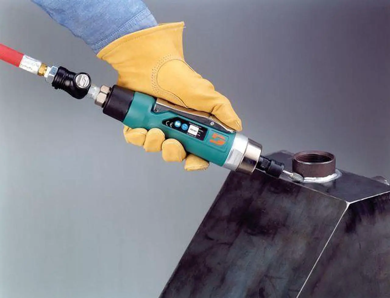 Alt view image 3 of 3 - DYNABRADE 52668 Straight Die Grinder, 3/8 in NPT Female Air Inlet, 1/4 in