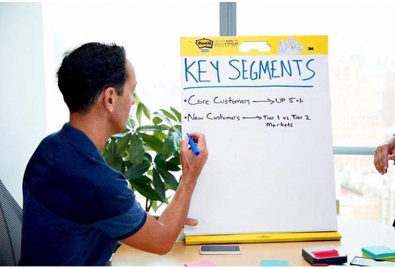 Alt view image 7 of 11 - Post-it Self-stick Tabletop Easel Pad