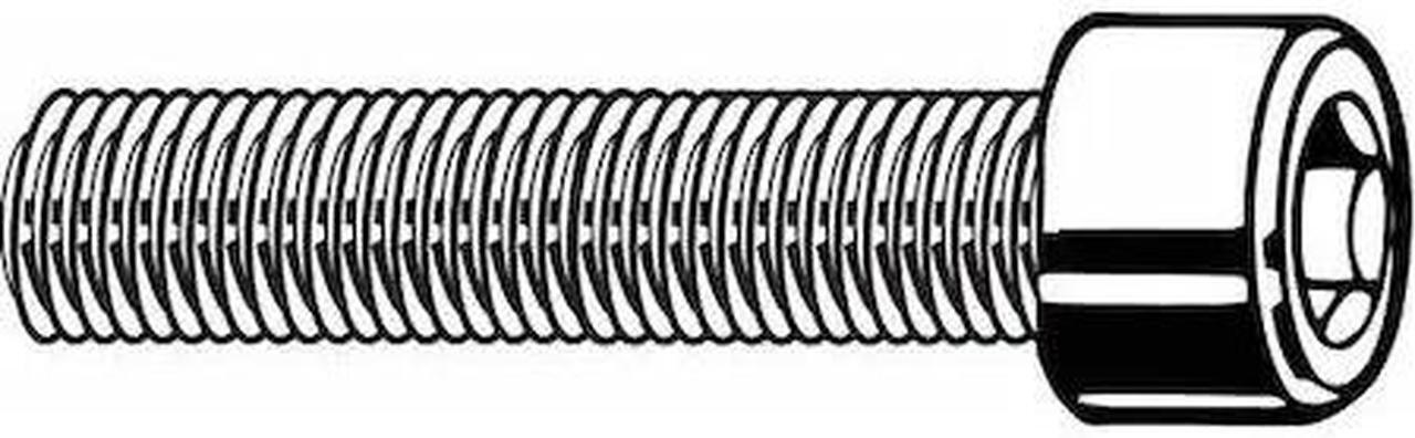 Main image of ZORO SELECT U51050.025.0075 1/4"-20 Socket Head Cap Screw, Socket, Plain 18-8