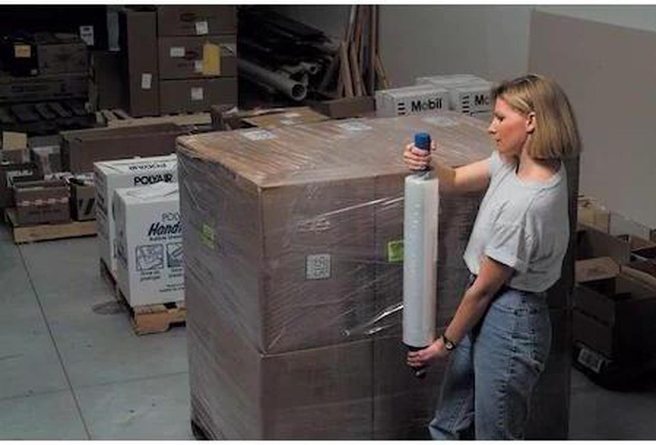 Main image of GOODWRAPPERS 15A836 Stretch Wrap, 20" W x 1000 ft. L, 70 ga, Blown Style,