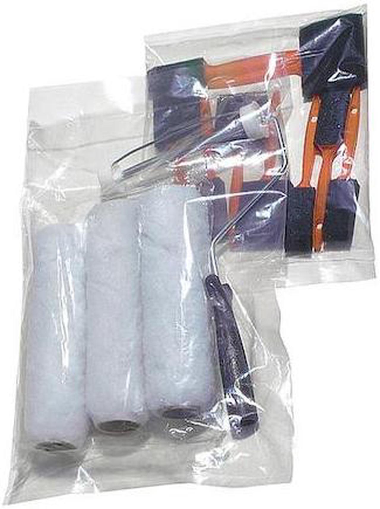 Main image of ZORO SELECT 5DHG5 10" x 6" Open Poly Bags, 3 mil, Clear, PK 1000