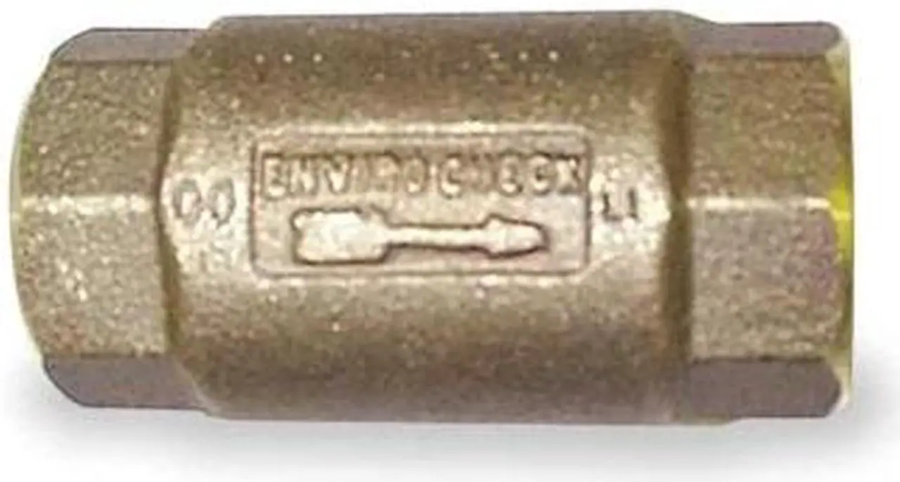 Main image of CAMPBELL 4031E 1" FNPT Lead Free Brass Spring Check Valve