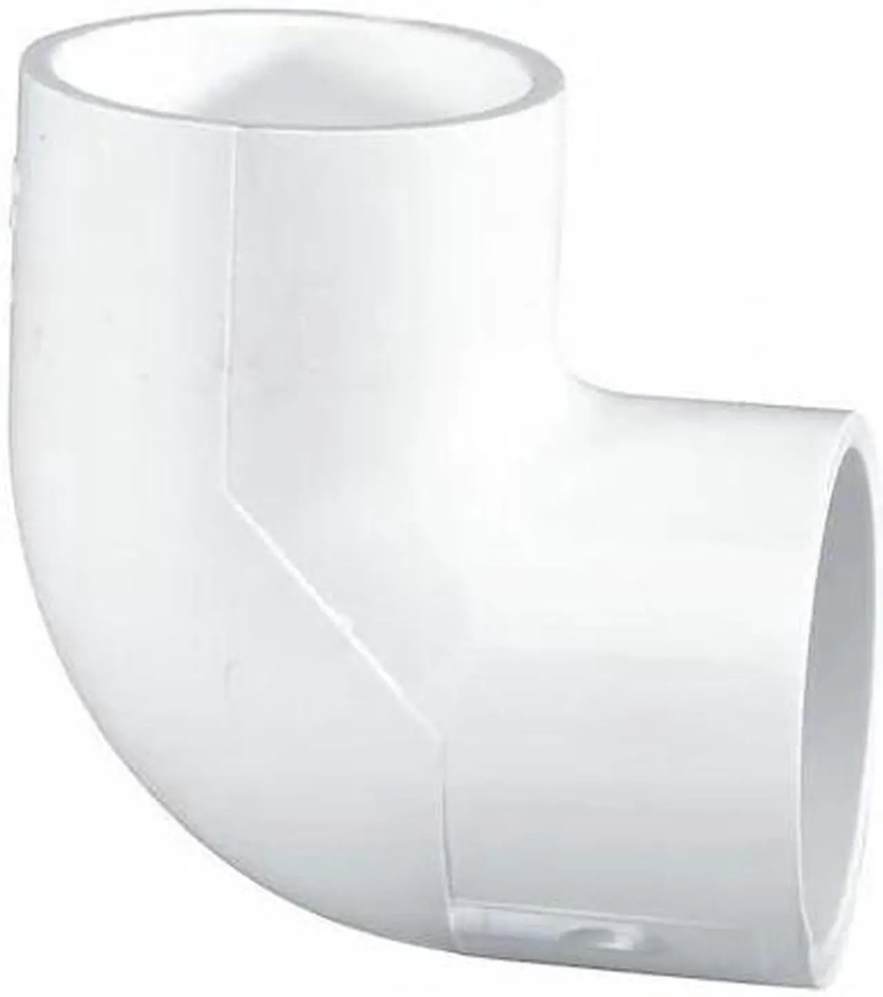 Main image of ZORO SELECT 406040 PVC Elbow, 90 Degrees, Socket x Socket, 4 in Pipe Size