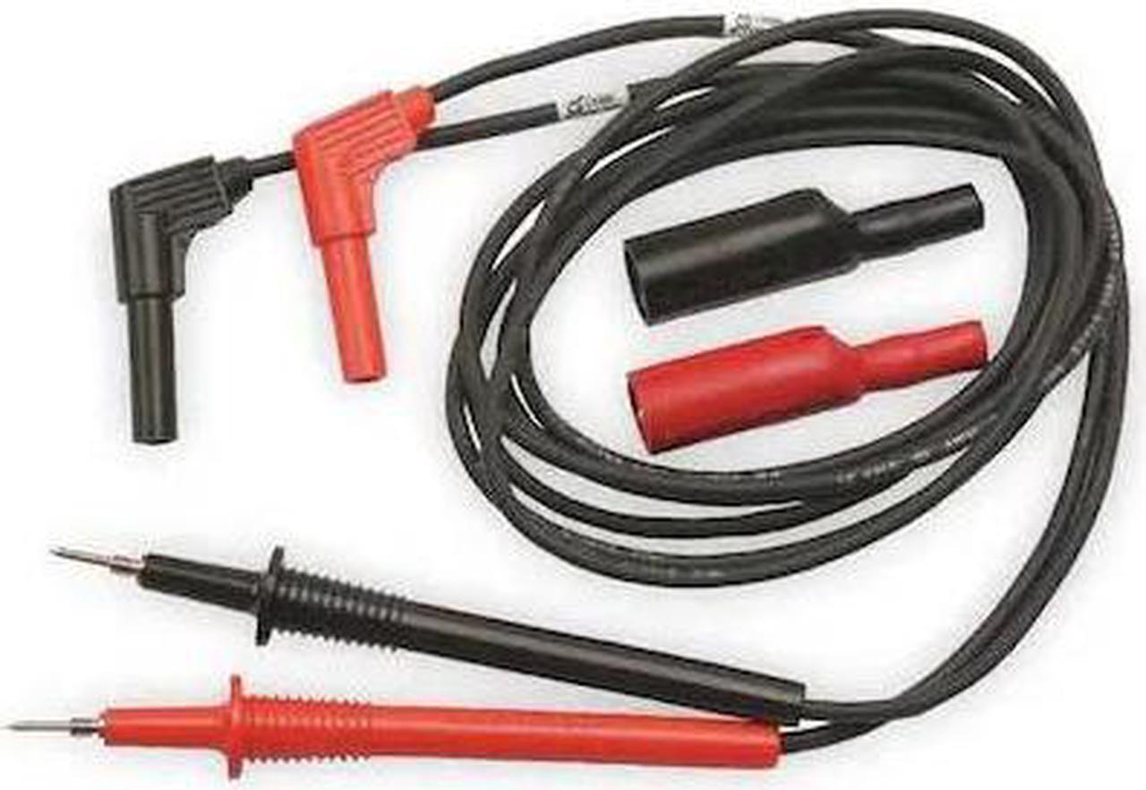 Main image of SIMPSON ELECTRIC 00043 Test Lead,Black/Red,PR