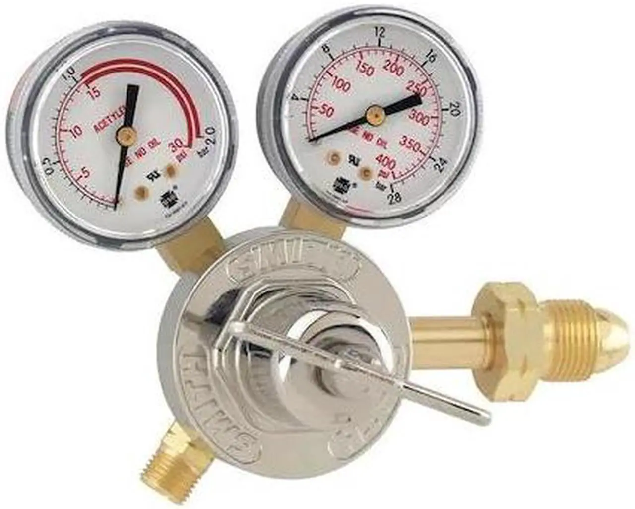 Main image of MILLER ELECTRIC 30-15-510 Regulator,Cylinder,Acetylene,CGA-510