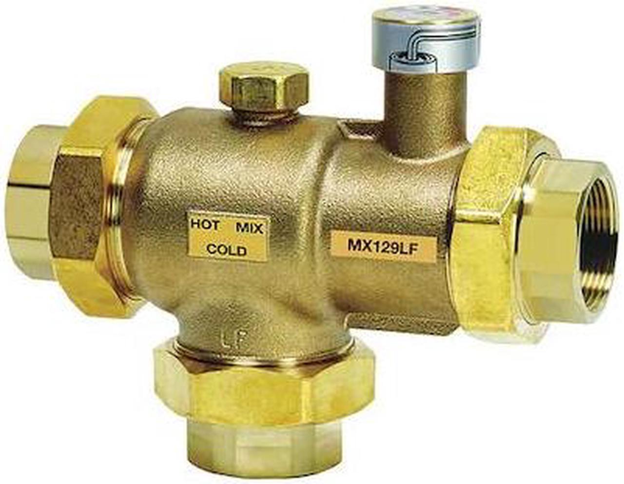 Main image of HONEYWELL HOME MX128LF LF UNION 1-1/4" NPT. 113-149 F TEMPERAT