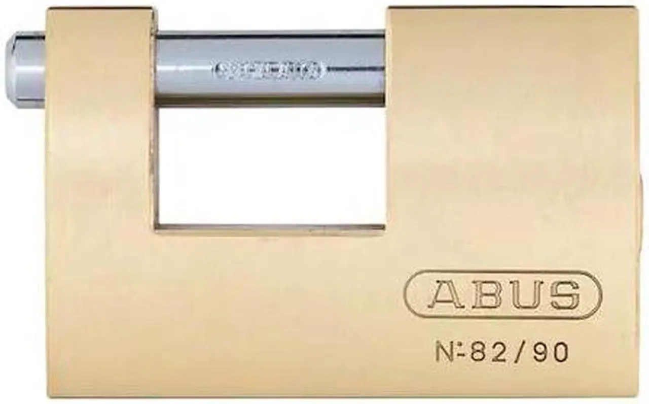 Alt view image 4 of 4 - Solid Brass Monoblock Padlock