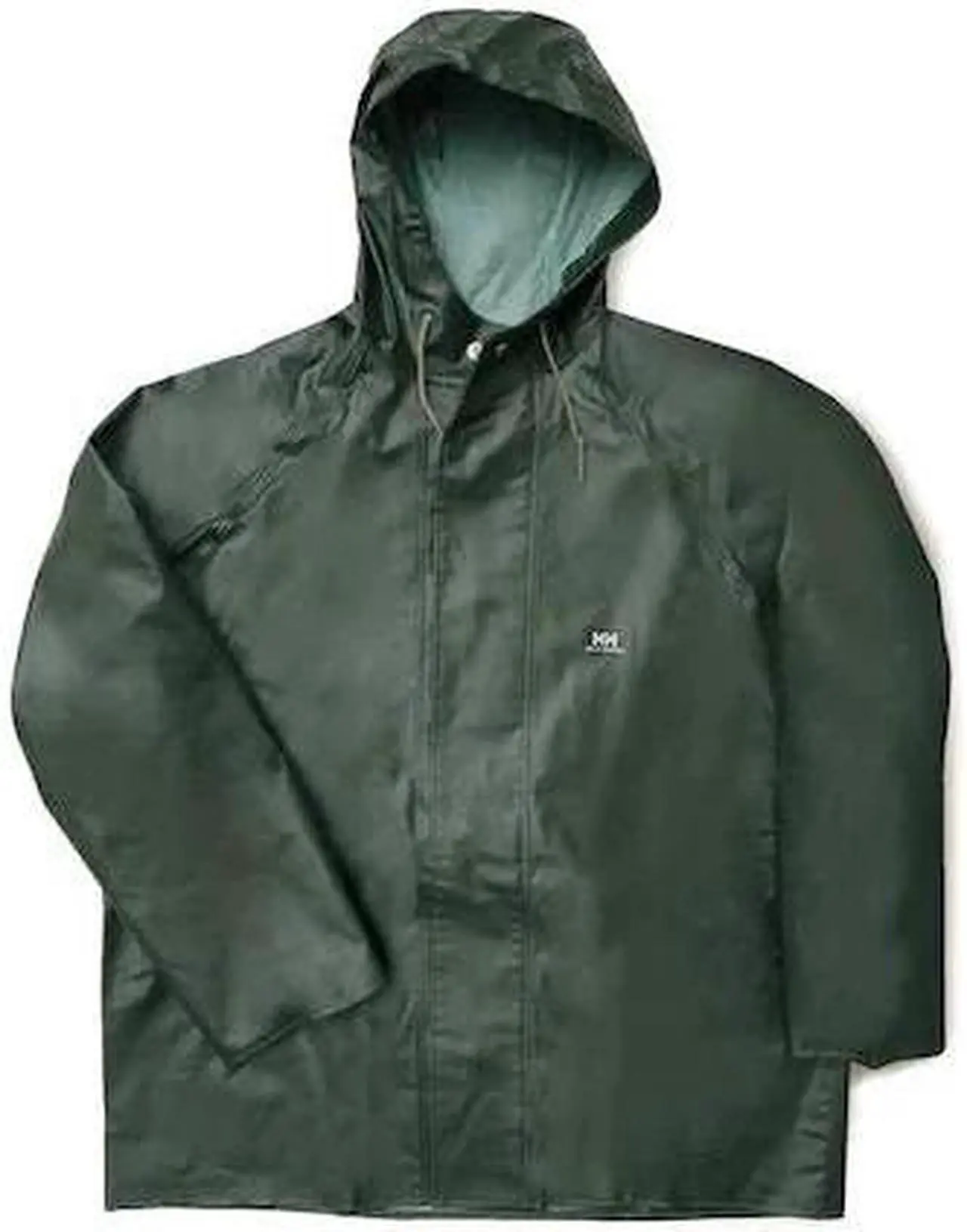 Alt view image 2 of 4 - HELLY HANSEN 70300_490-XL Rain Jacket with Hood,Green,XL