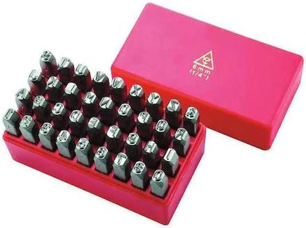 Main image of ZORO SELECT 1F111 Letter and Number Set,1/8 In. H,Steel