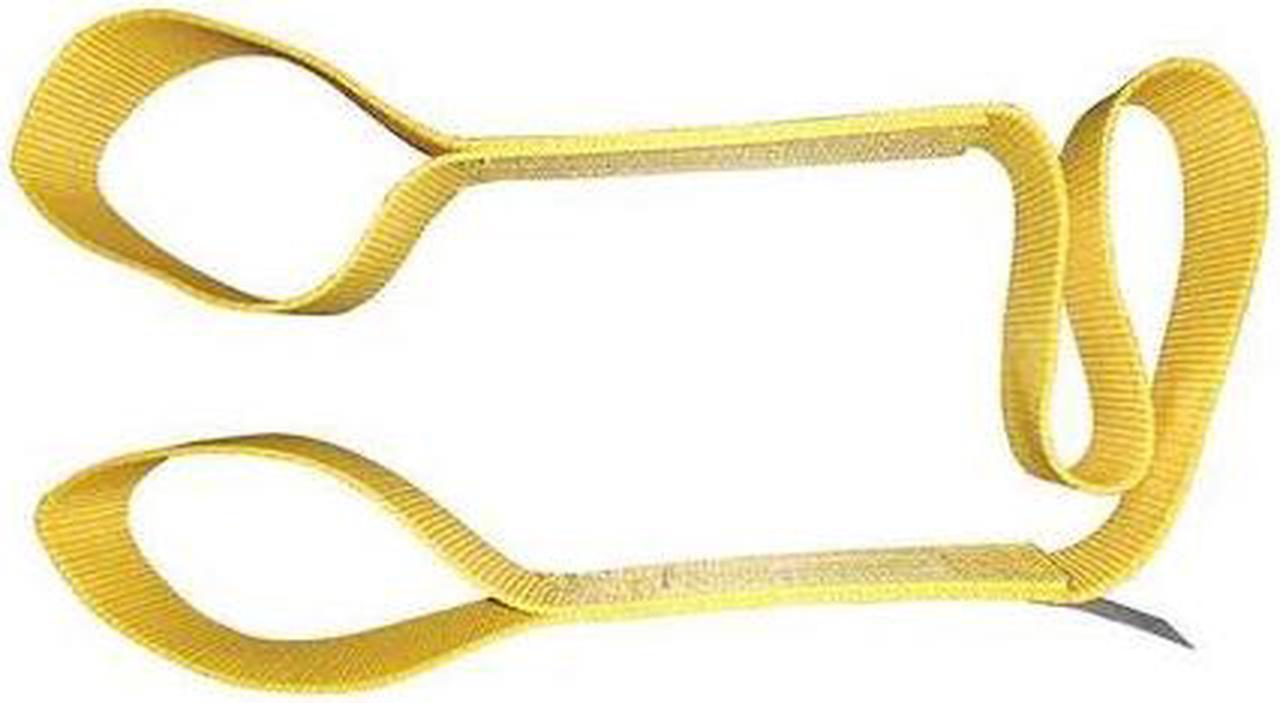 Main image of DAYTON 35XE93 Web Sling, Type 3, 3 ft L, 1 in W, Nylon, Yellow
