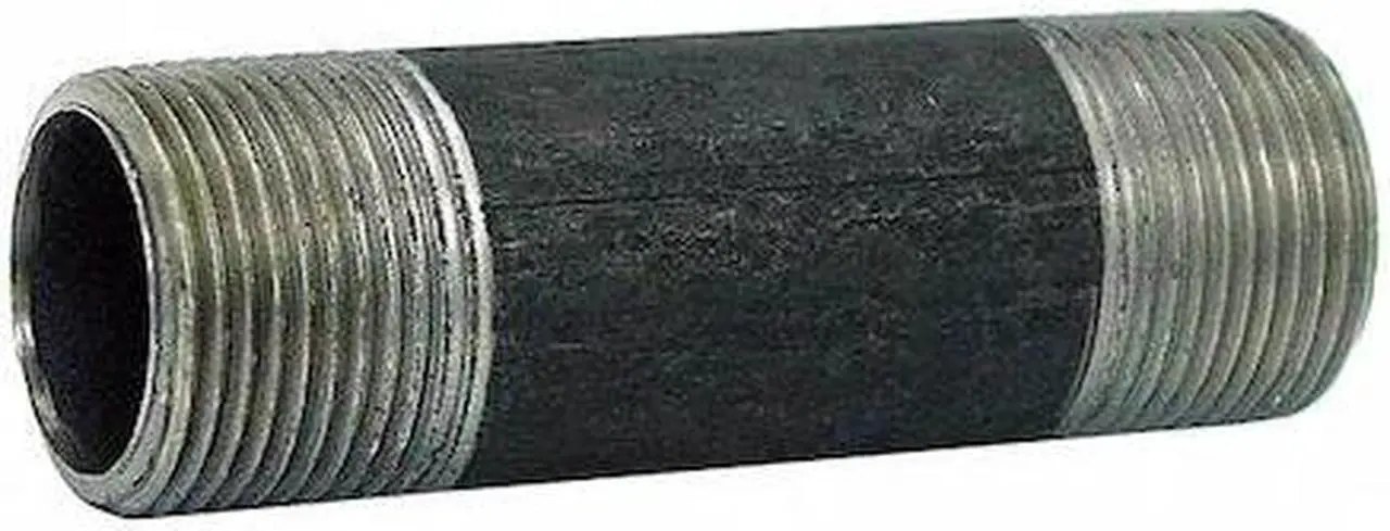 Alt view image 3 of 3 - BECK 0330005406 1/4" x 1-1/2" Black Pipe Nipple Sch 40