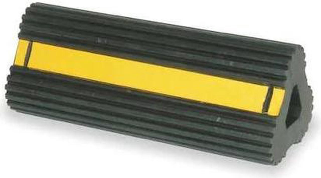 Main image of ZORO SELECT 1GUK7 Wheel Chock,10 In W x 4 In H,Black