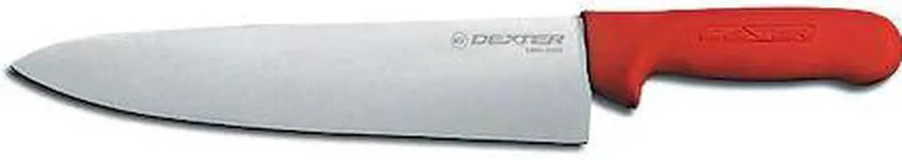 Main image of DEXTER RUSSELL 12443R Chef Knife,8" L,SS Blade,Red