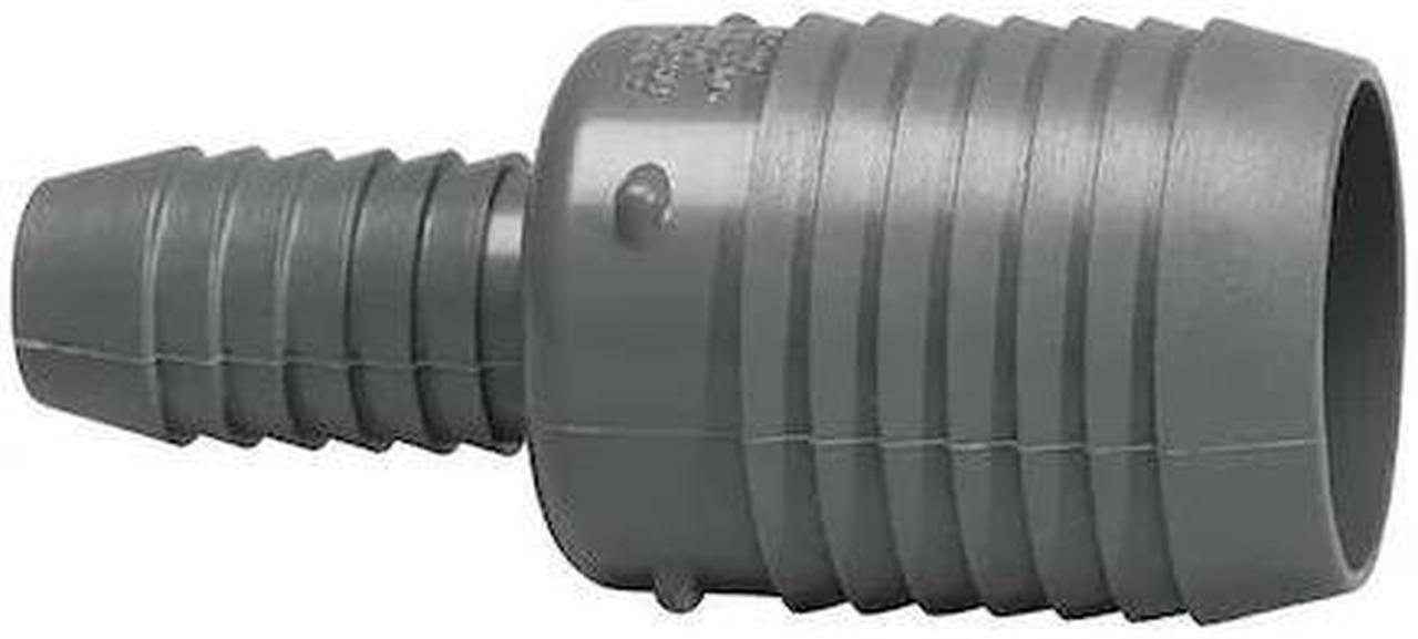 Main image of ZORO SELECT 1429-131 PVC Coupling, Insert, 1 in x 3/4 in Pipe Size