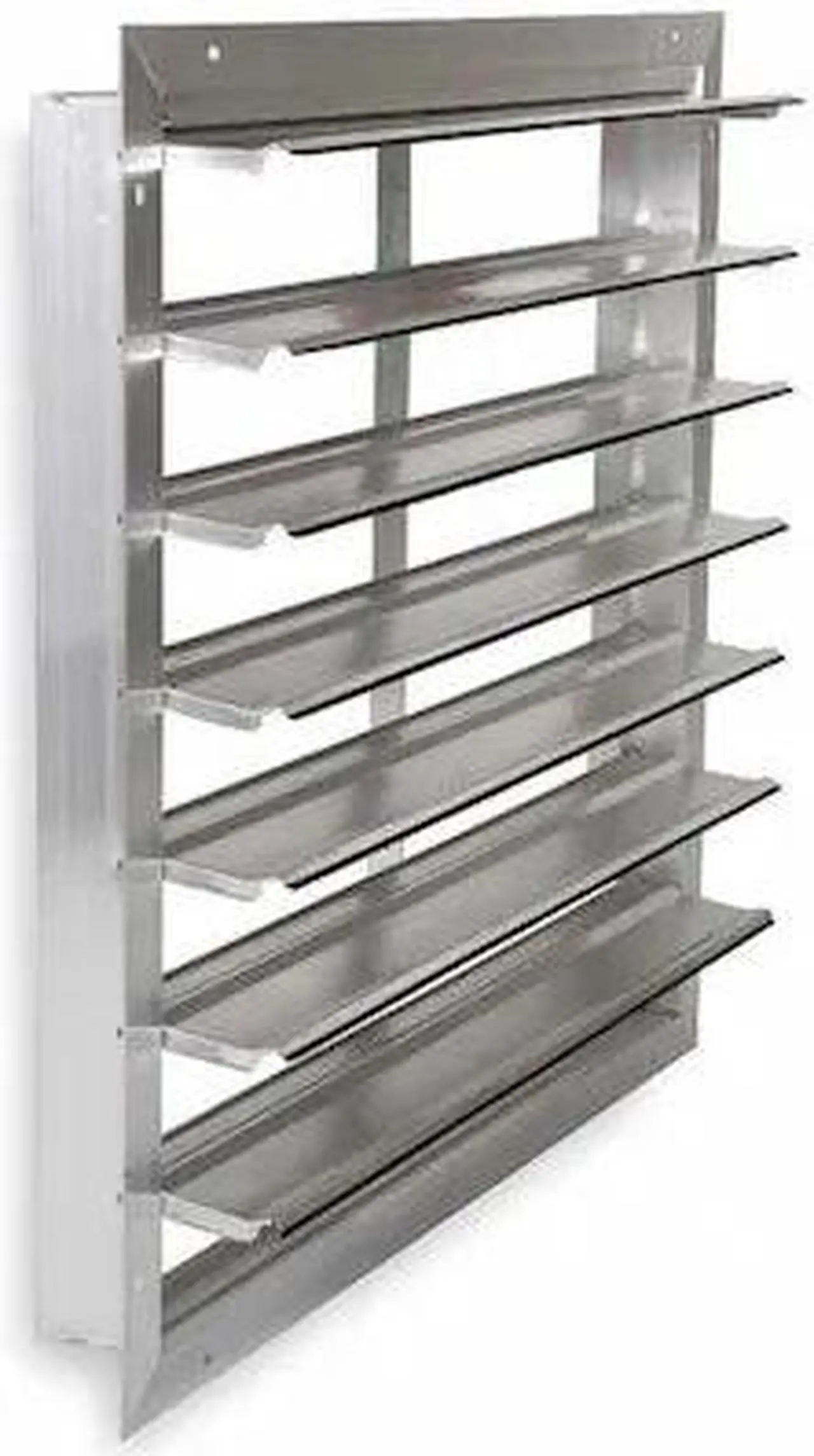 Main image of DAYTON 53DR18 36 in Backdraft Damper / Wall Shutter, 39-1/2 in x 39-1/2 in