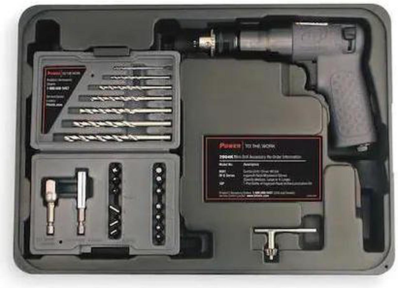 Alt view image 2 of 2 - Air Drill Kit, General, Pistol, 1/4 In.