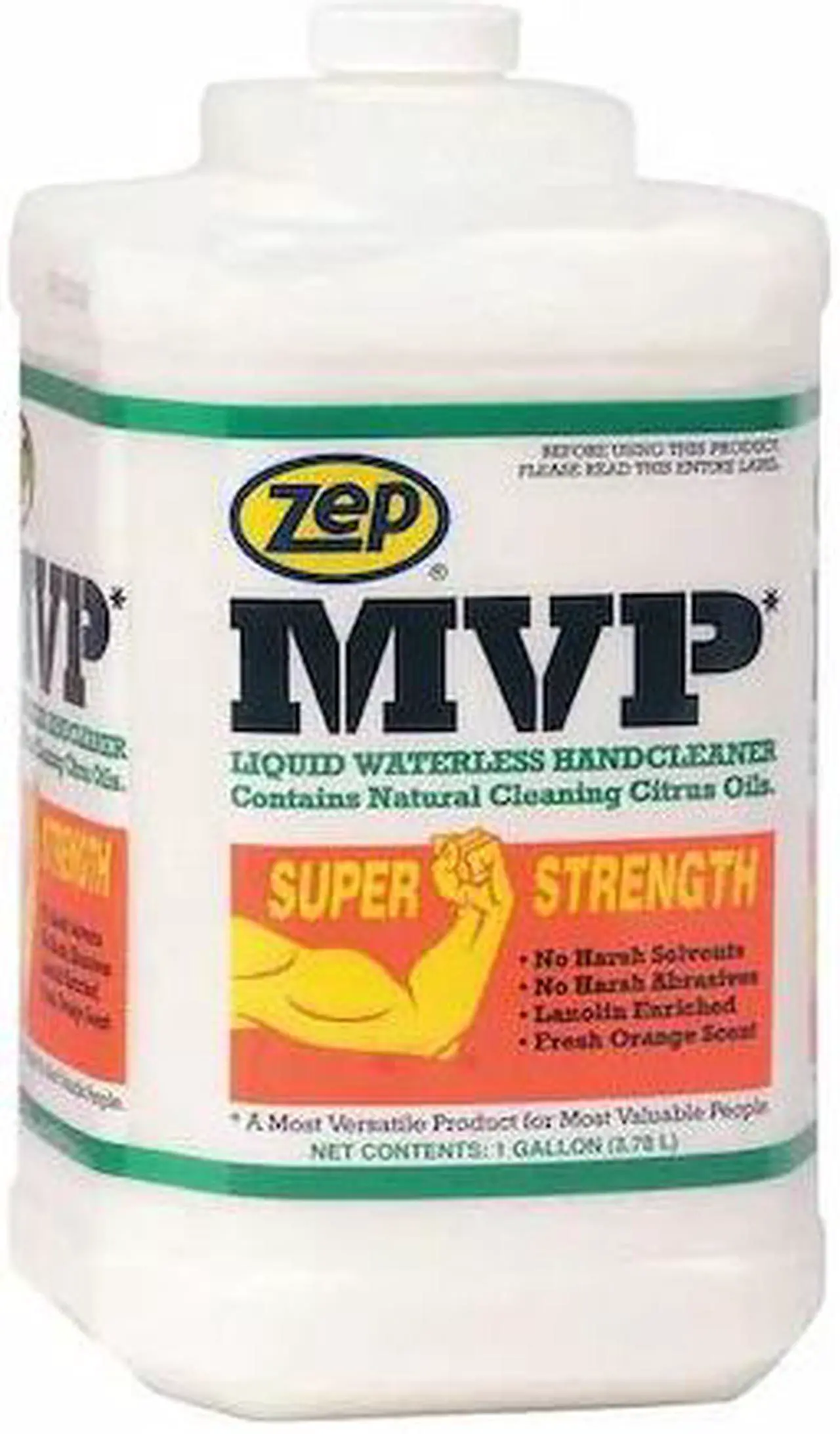 Alt view image 2 of 3 - Mvp Heavy-Duty Waterless Hand Cleaner, 1 Gal Jug, Disp/Pump Not Incl