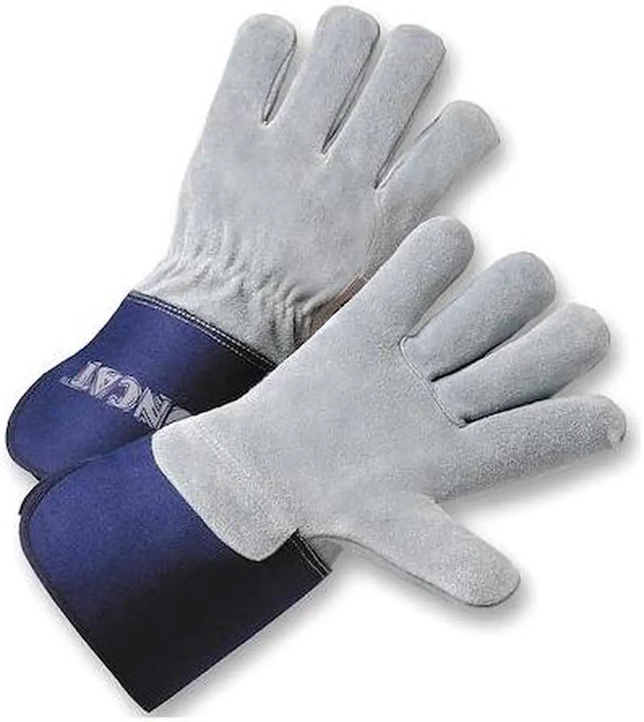 Main image of IRONCAT IC9 Leather Palm Gloves, Cowhide, Gauntlet Cuff, Wing Thumb, Full