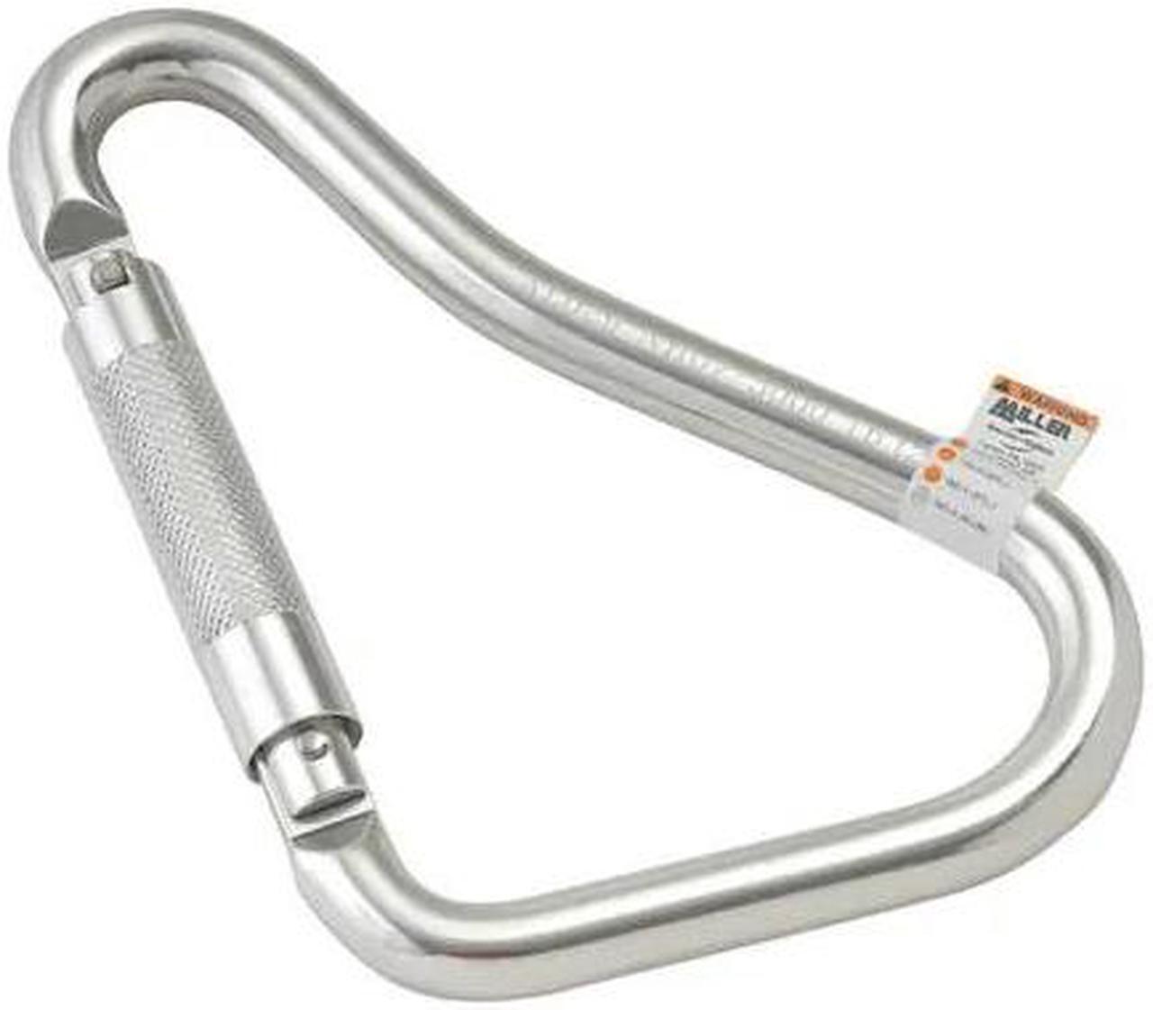 Main image of HONEYWELL MILLER 18D-2-Z7/ Carabiner, Twist-Lock, Pear, 8 5/8 in Length, 2-1/4"