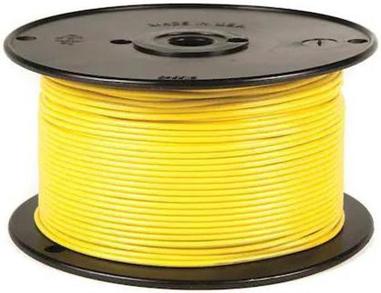Main image of GROTE 87-6011 Primary Wire, GPT, 12 AWG, 1C C, Yellow, PVC, Stranded, 60V, 100