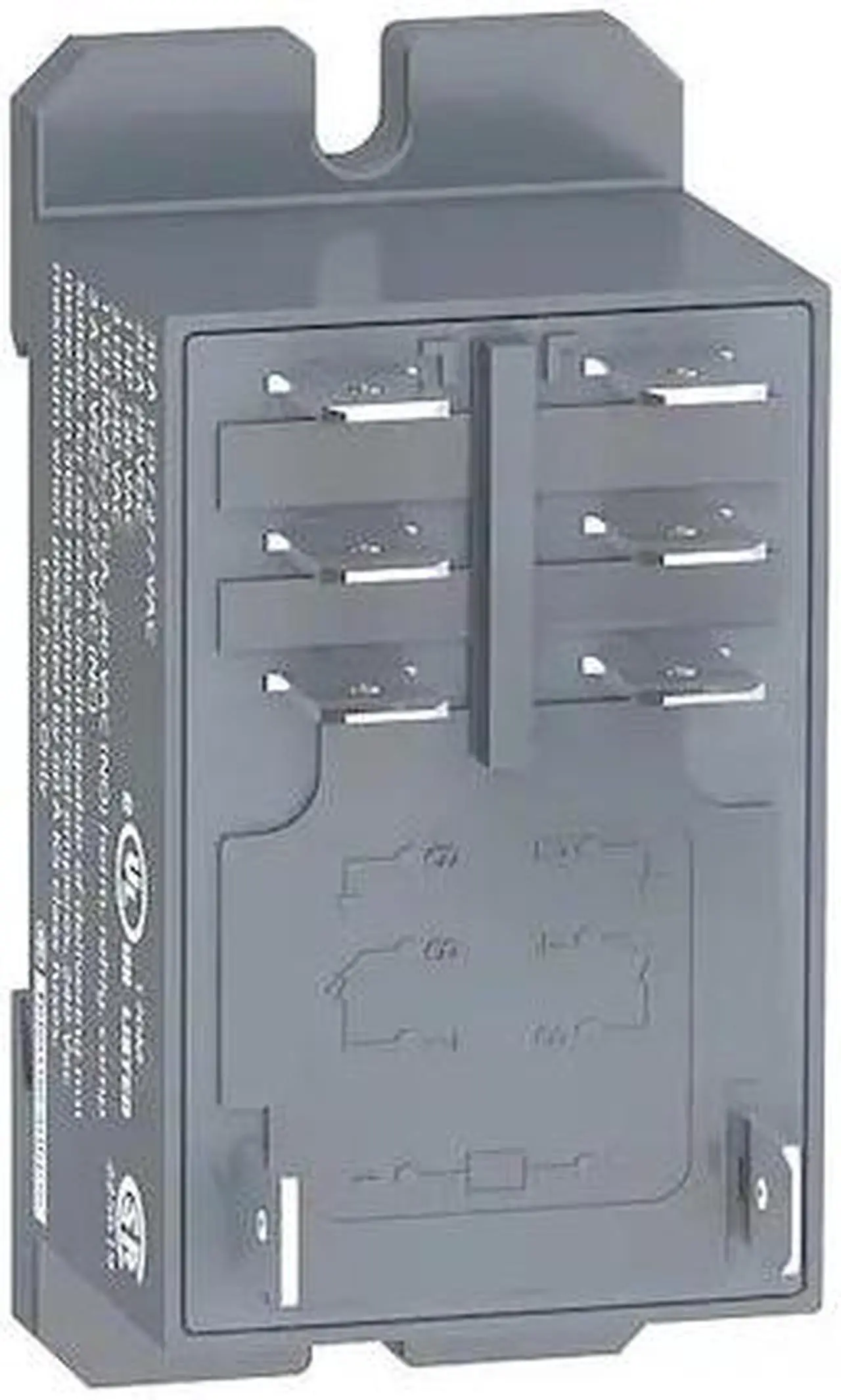 Alt view image 2 of 3 - SCHNEIDER ELECTRIC RPF2BB7 Enclosed Power Relay, DIN-Rail & Surface Mounted,