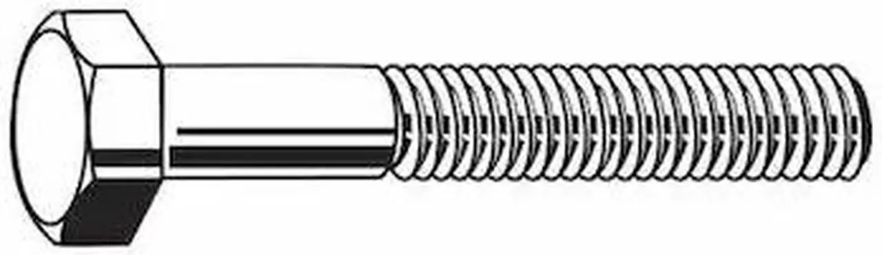 Main image of ZORO SELECT N04104.050.0350 Grade 8, 1/2"-13 Hex Head Cap Screw, Zinc Yellow