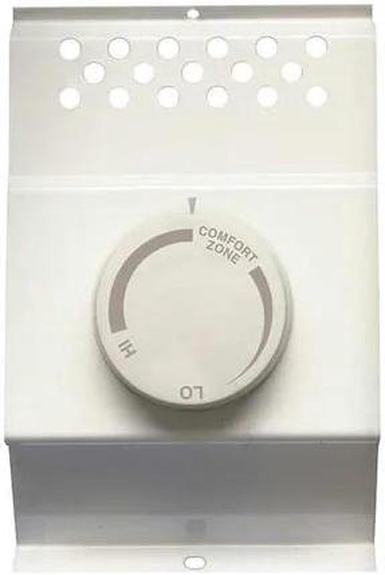 Alt view image 3 of 5 - Heater Mounted Thermostat,1 Pole,25A CADET BTF1W