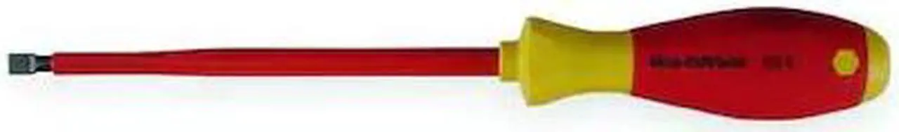 Alt view image 2 of 4 - WIHA TOOLS 32015 Insulated Screwdriver Slotted 9/64" 4 in Round