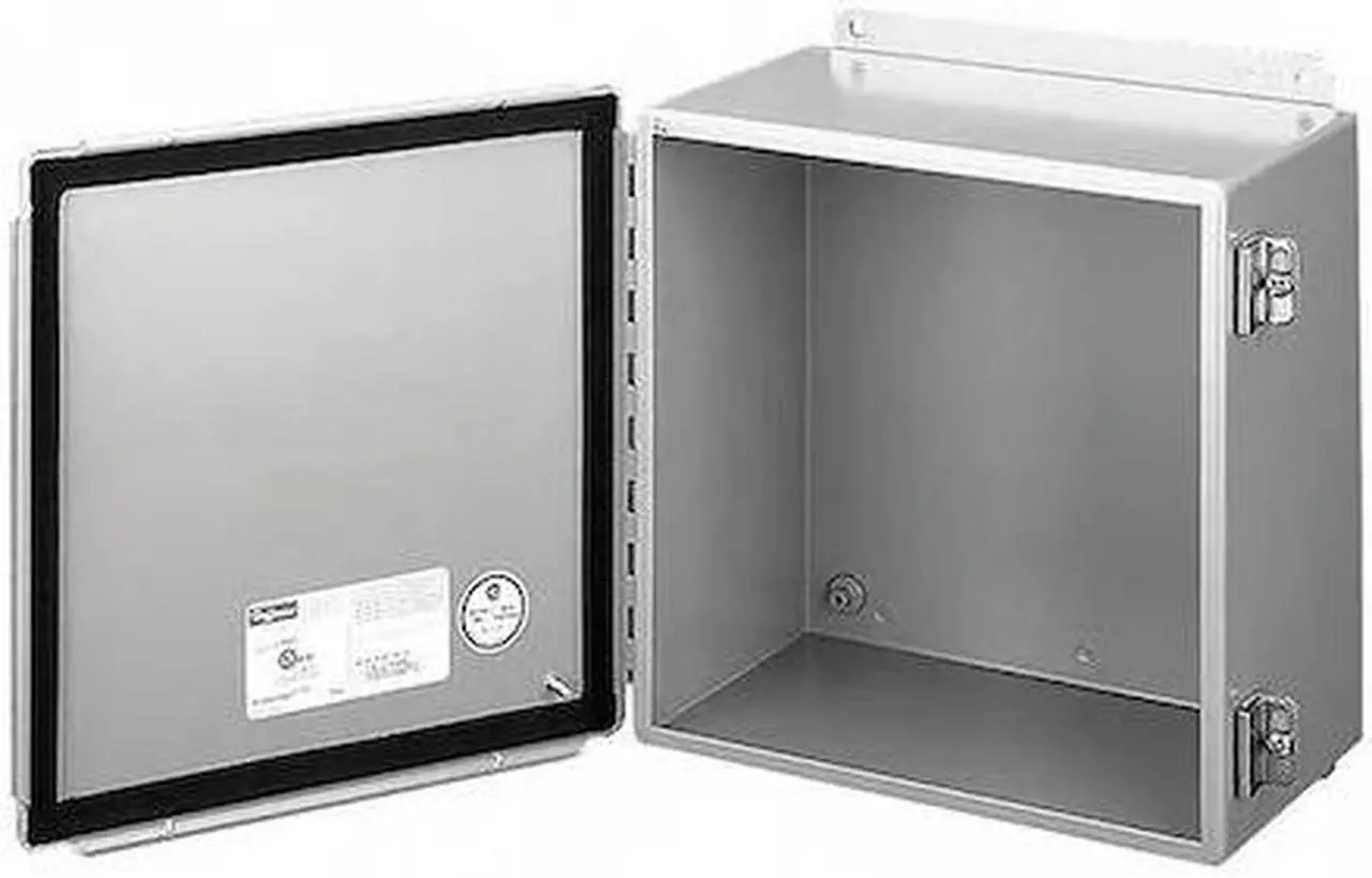 Alt view image 2 of 2 - NVENT HOFFMAN A8066CH Screw Down Clamps Electrical Enclosures, 8 in H, 6 in D,