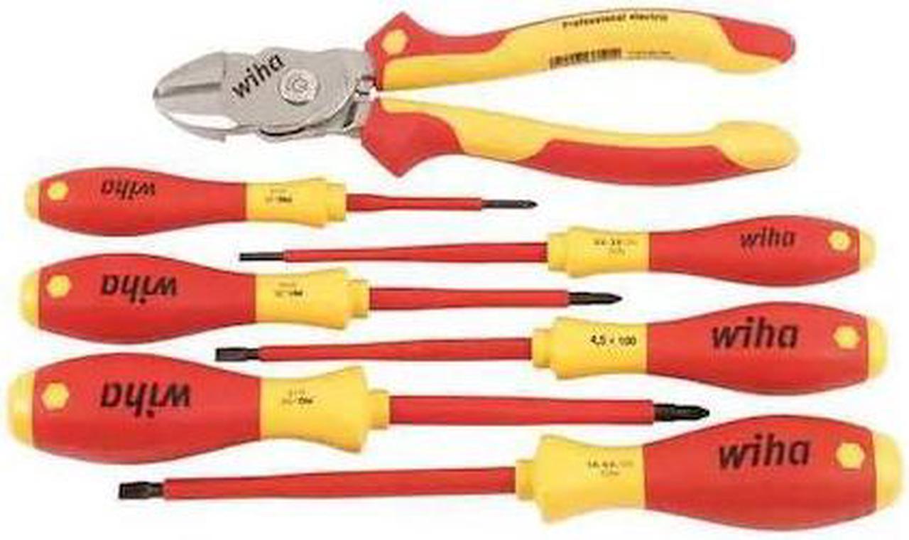 Alt view image 3 of 3 - Wiha 32942 7 Piece Insulated BiCut with Screwdrivers Set