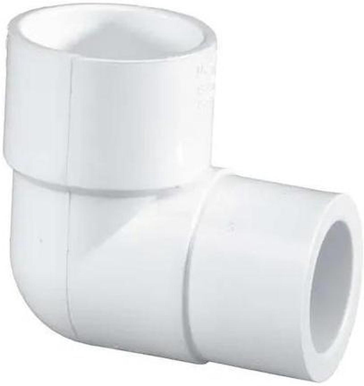 Main image of ZORO SELECT 406101 PVC Reducing Elbow, Socket x Socket, 3/4 in x 1/2 in Pipe