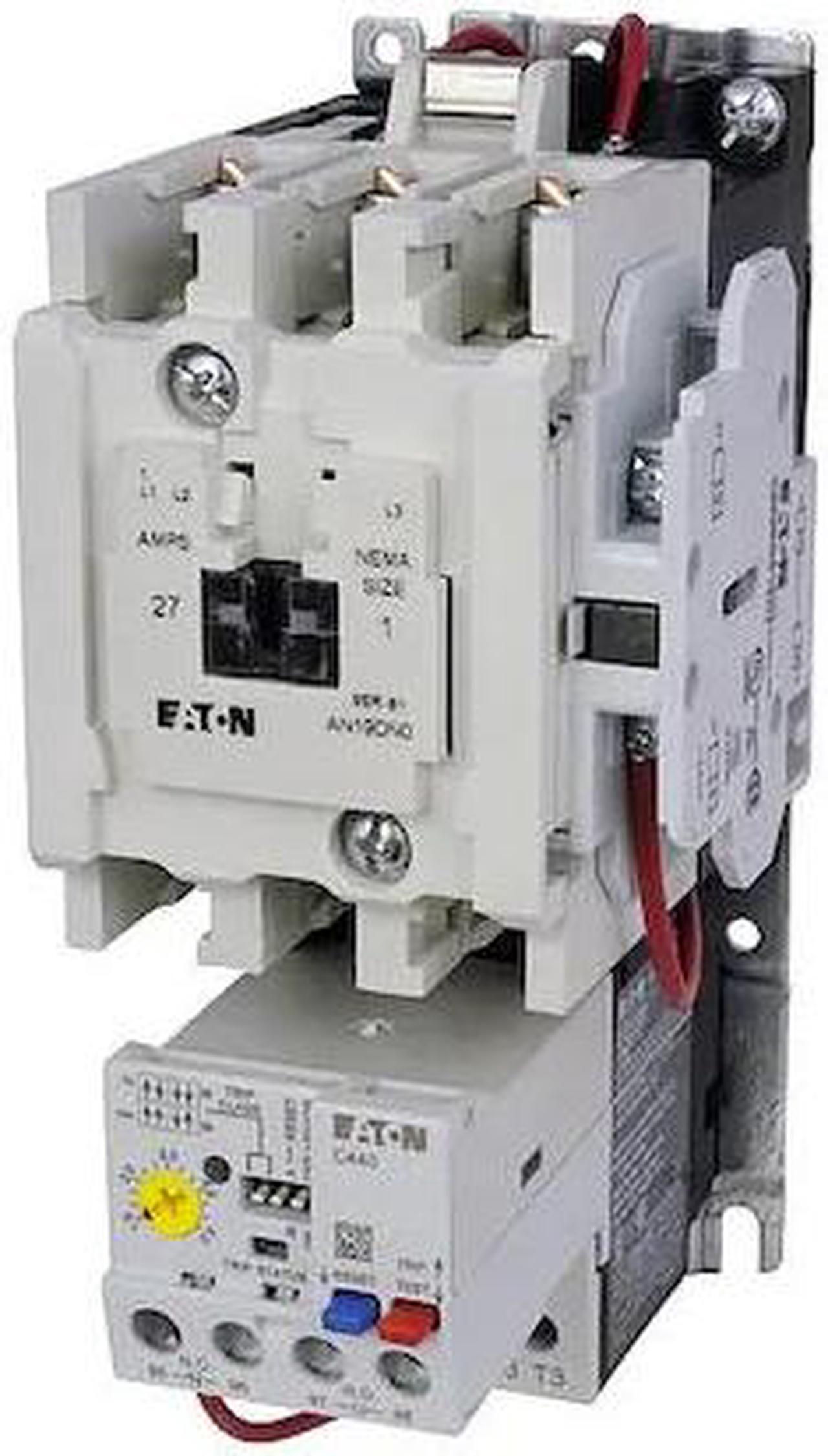 Main image of EATON AN19DN0A5E005 Nonreversing NEMA Magnetic Motor Starter, No Enclosure NEMA