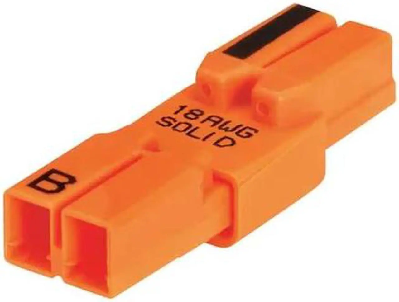 Alt view image 2 of 2 - IDEAL 30-082 Ballast Dsconnct,18AWG,2 Ports,Org,PK100