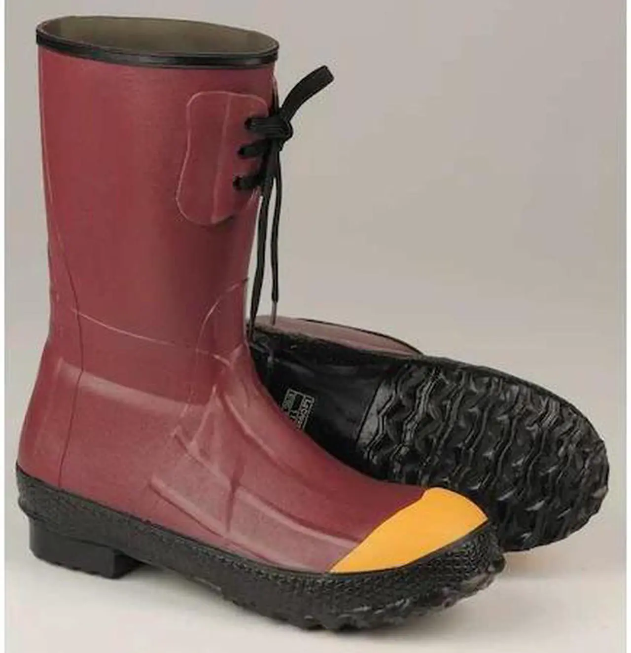 Alt view image 2 of 10 - LACROSSE 00223120-11 Size 11 Men's Steel Rubber Boot, Red