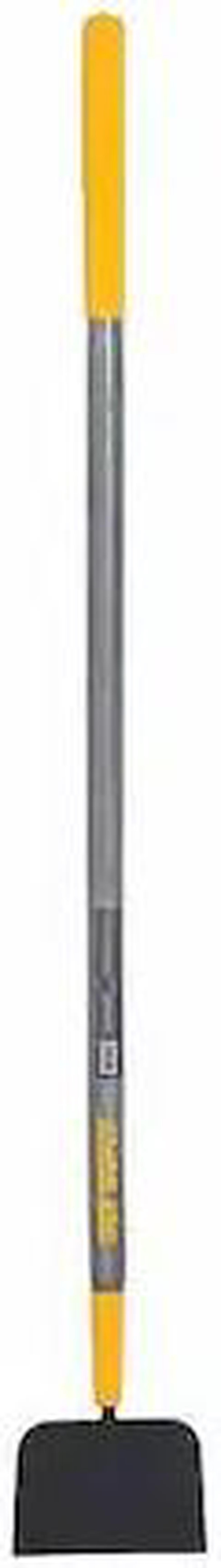Alt view image 2 of 2 - TRUE TEMPER 26832GR Ice Scraper, 7 in Blade W, Wood, 48 in Handle L, Straight,