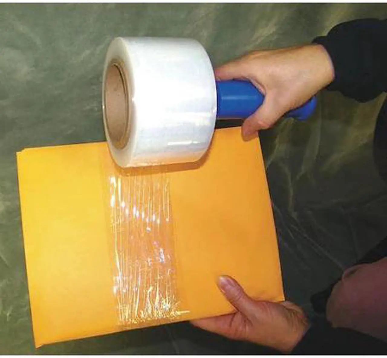 Main image of ZORO SELECT 15A912 Hand Stretch Wrap 3" x 1000 ft., Cast Style, Clear