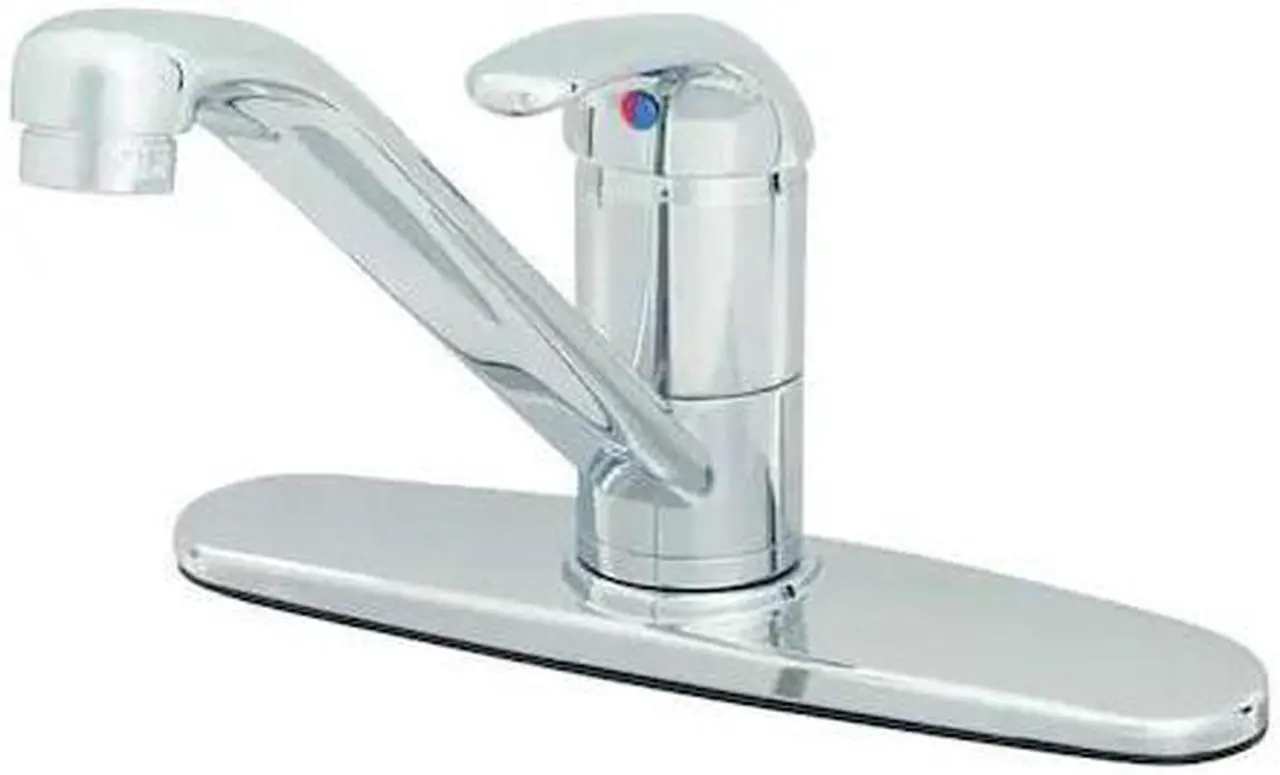 Alt view image 3 of 3 - T&S B-2731 Swing Kitchen Faucet, Chrome, 1 Hole, Lever Handle