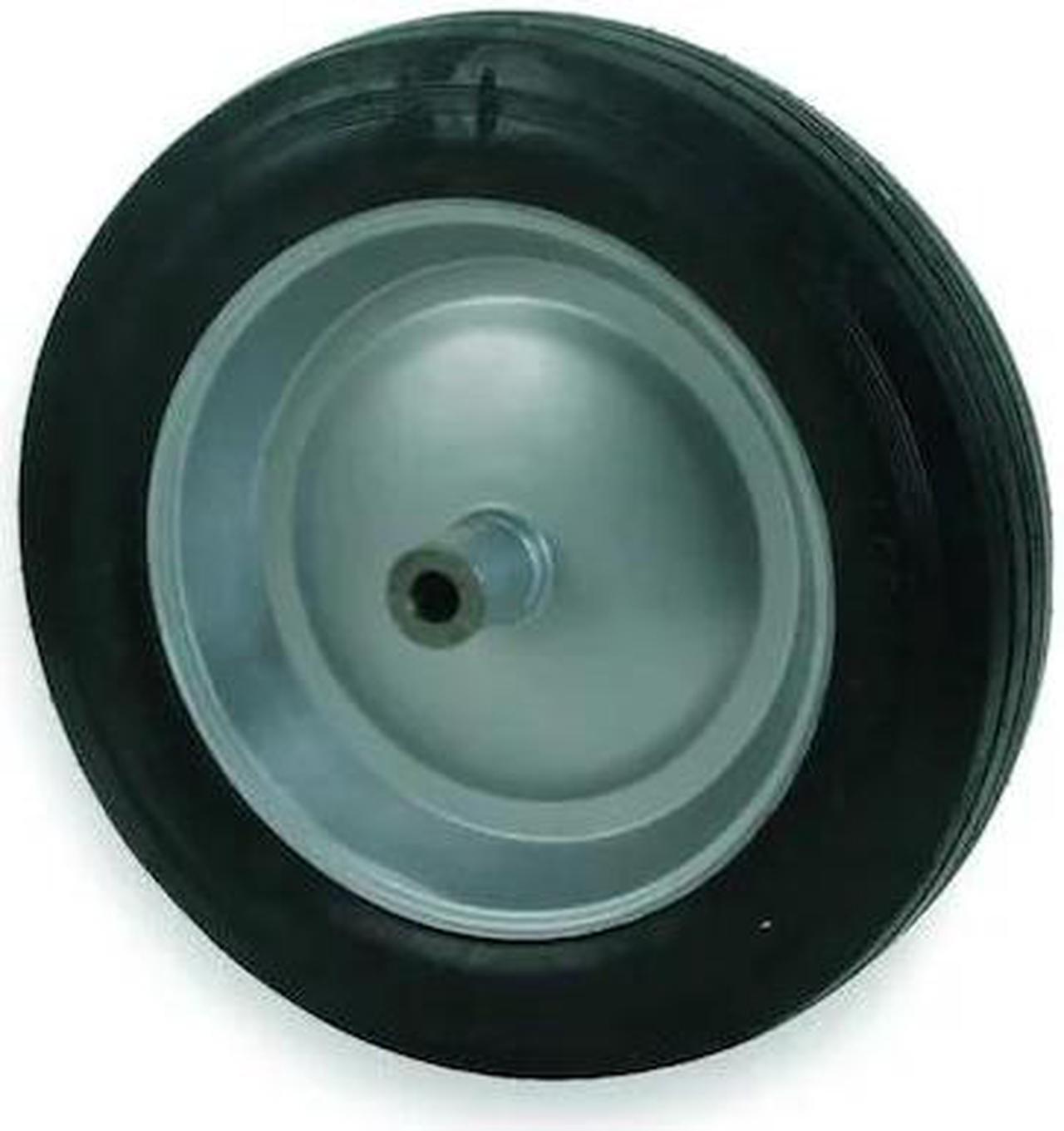 Main image of ZORO SELECT 1NWZ8 Smi-Pnumatc Whlbrrw Whl,16 in,450 lb,Sym