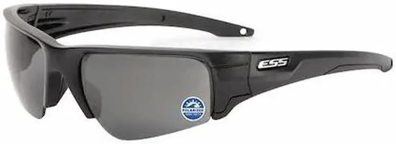 Main image of ESS EE9019-03 Crowbar, Safety Glasses Polarized, Gray Mirror Lens, Half-Frame,