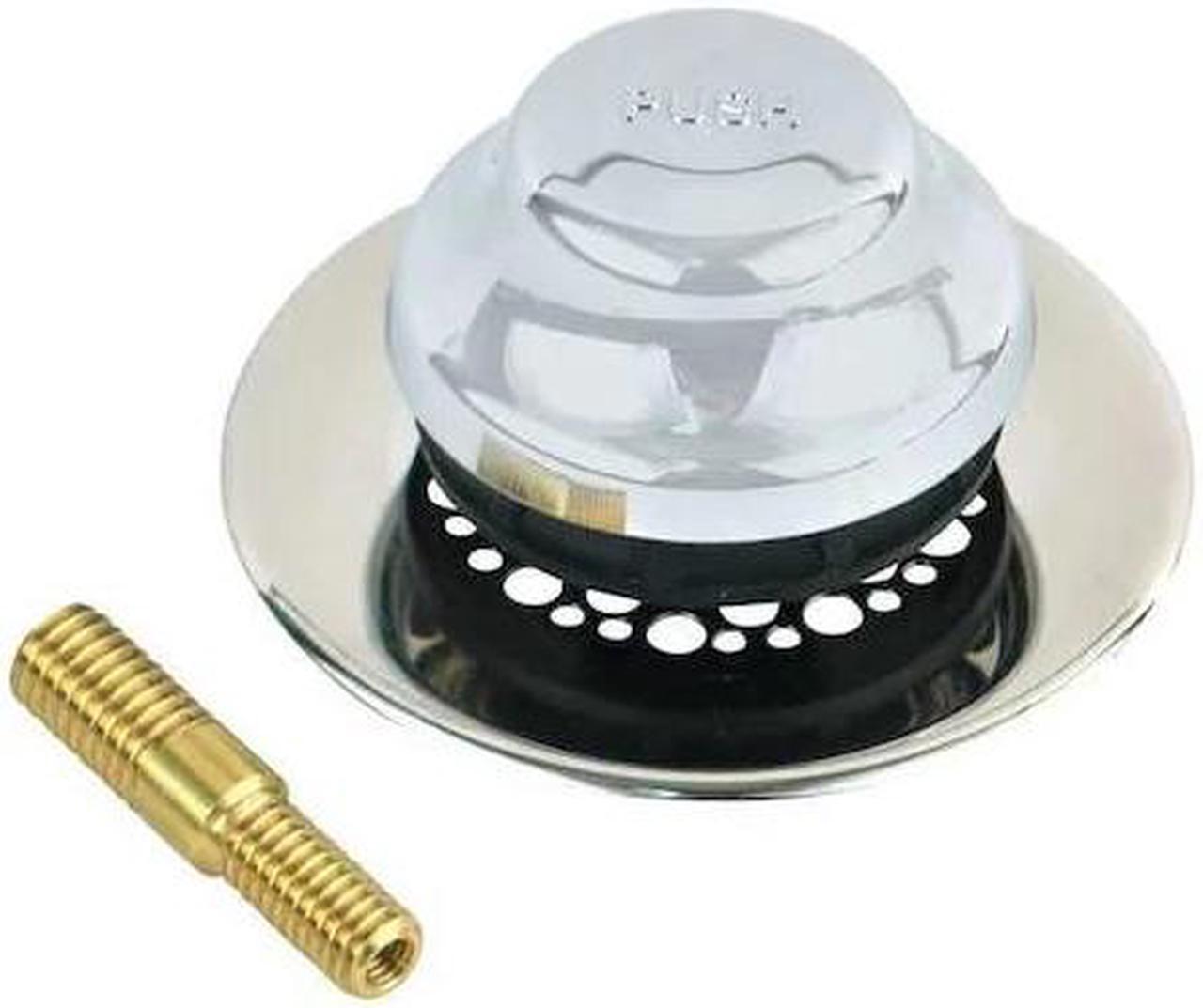 Main image of WATCO 48751-PP-CP-G Bathtub Stopper and Drain,Push Pull,Grid