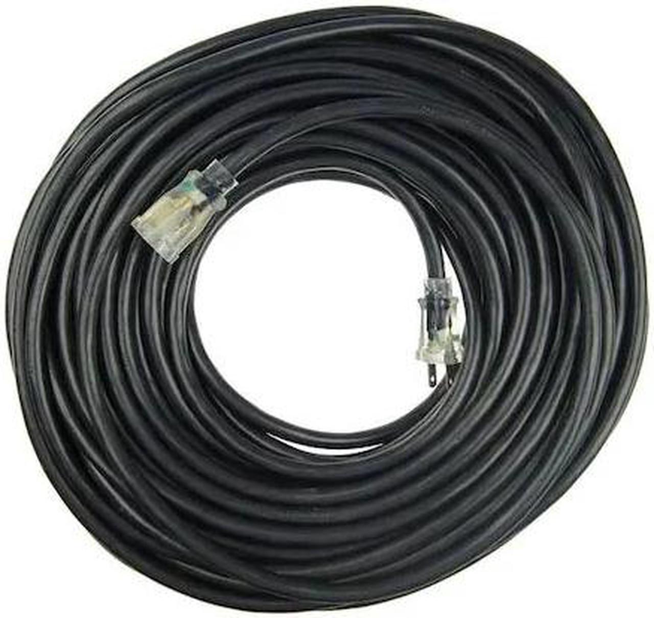 Main image of POWER FIRST 21RJ53 SJTW Extension Cord, 12 AWG, Outdoor, 12/3, 1 Outlets,
