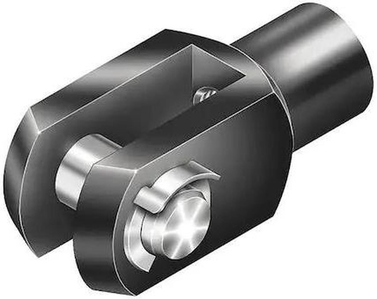 Main image of SPEEDAIRE 5VMG3 Clevis Bracket,Fit 50,63mm Bore Cylinder