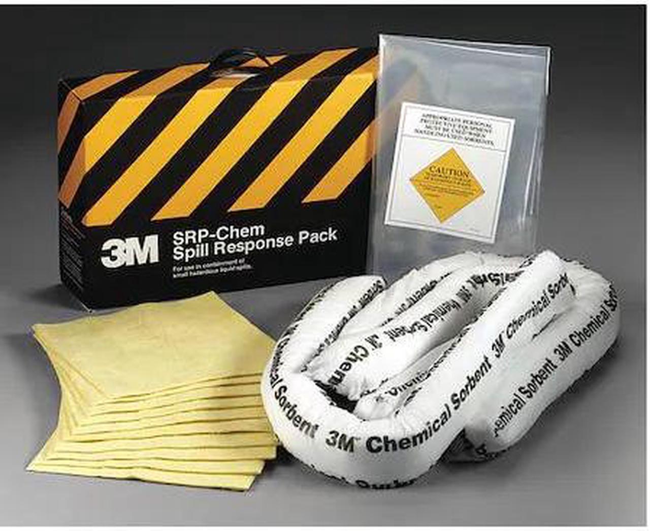 Alt view image 3 of 3 - 3M SRP-CHEM Spill Kit, Chem/Hazmat