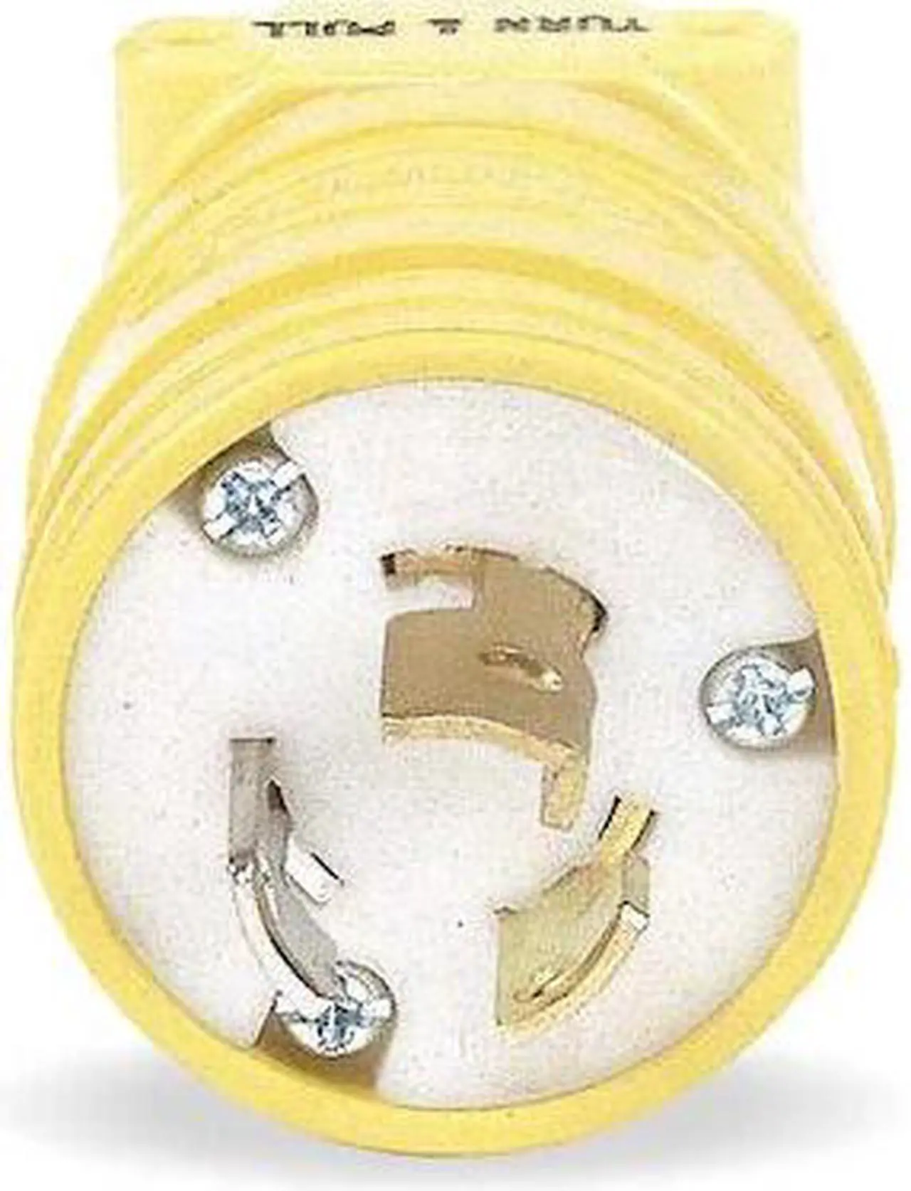 Alt view image 2 of 3 - HUBBELL WIRING DEVICE-KELLEMS HBL2447 Locking Plug, L5-15P, 15 A, 125V AC,