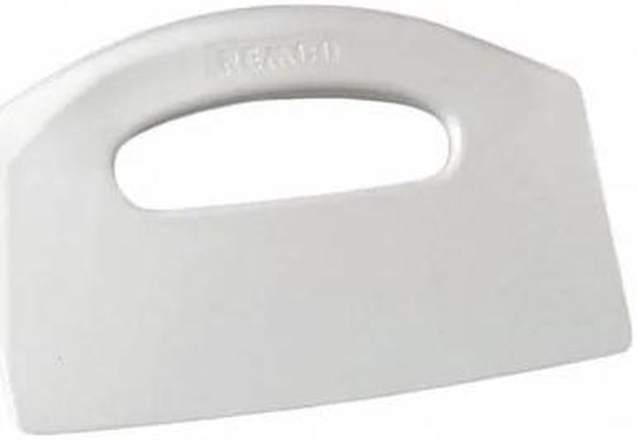 Main image of REMCO 69605 Bench Scraper,Poly,White,8 1/2 x 5 In